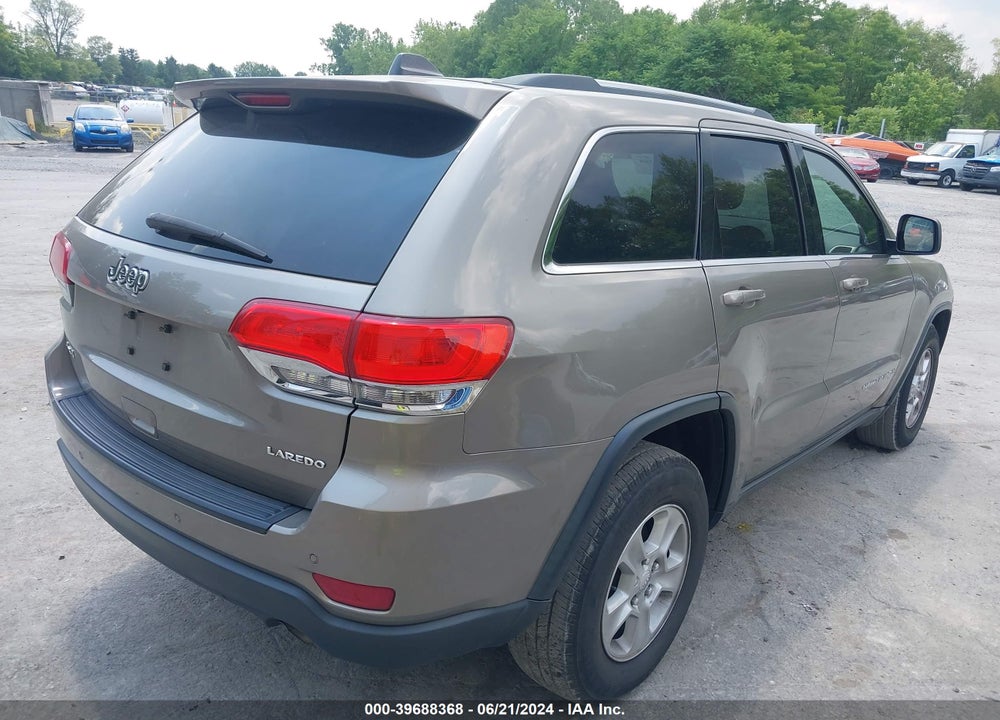 2016 JEEP GRAND CHEROKEE LAREDO VIN: 1C4RJFAG2GC458957