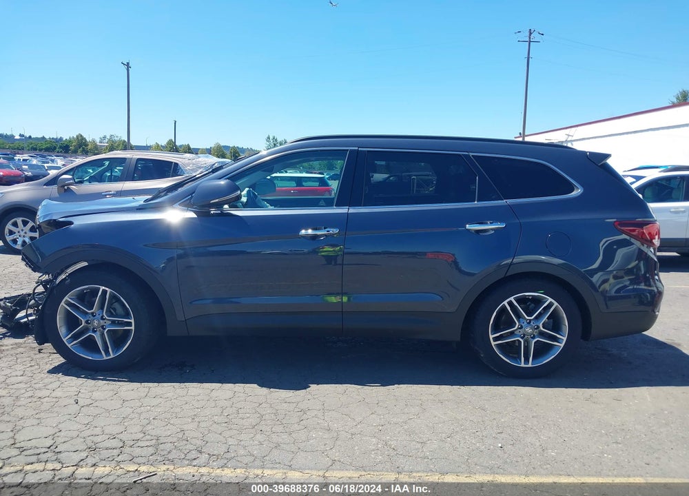 2018 HYUNDAI SANTA FE SE ULTIMATE VIN: KM8SRDHF5JU265808