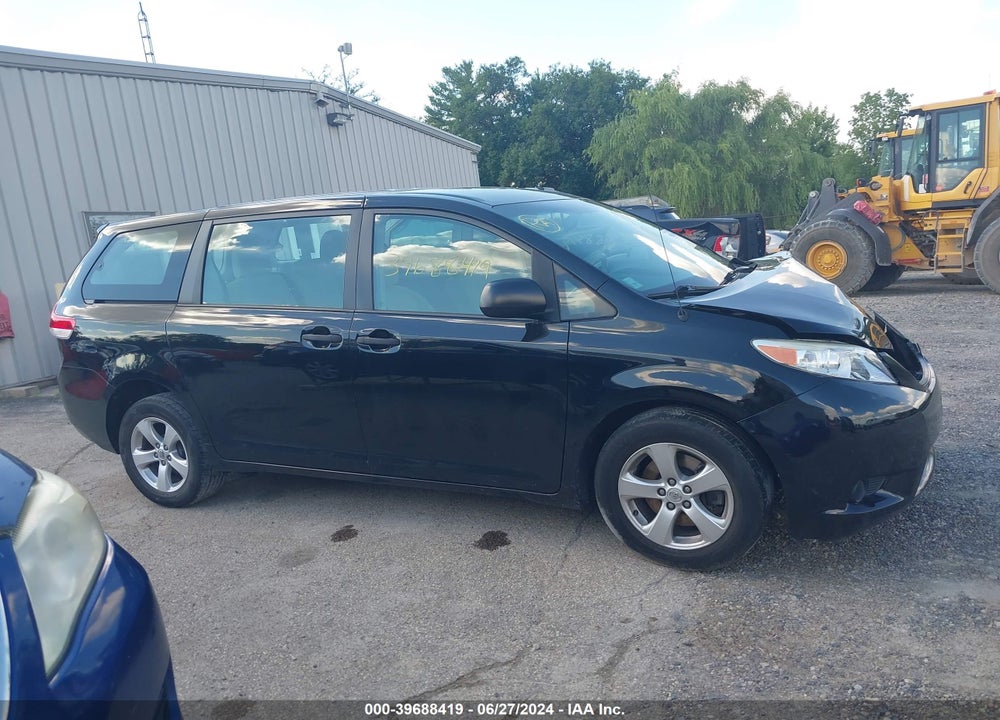 2014 TOYOTA SIENNA L V6 7 PASSENGER VIN: 5TDZK3DC6ES502488