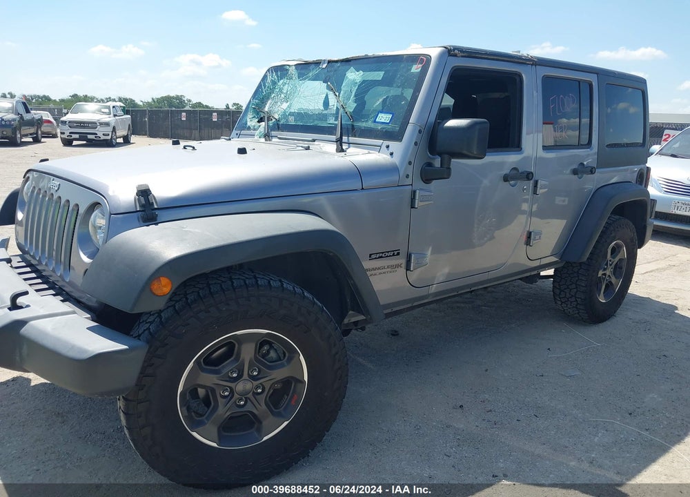 2018 JEEP WRANGLER JK UNLIMITED SPORT S 4X4 VIN: 1C4BJWDG4JL890213