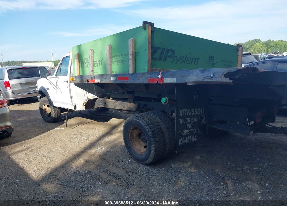 1992 FORD F SUPER DUTY VIN: 2FDLF47M8NCA99433