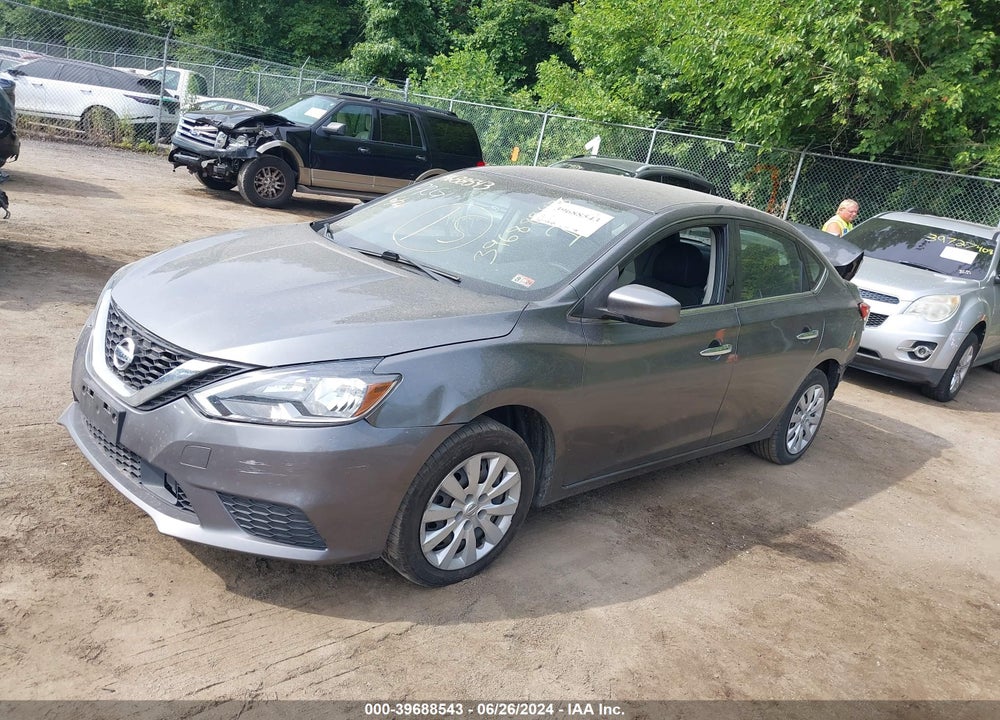 2018 NISSAN SENTRA S VIN: 3N1AB7AP7JY202881