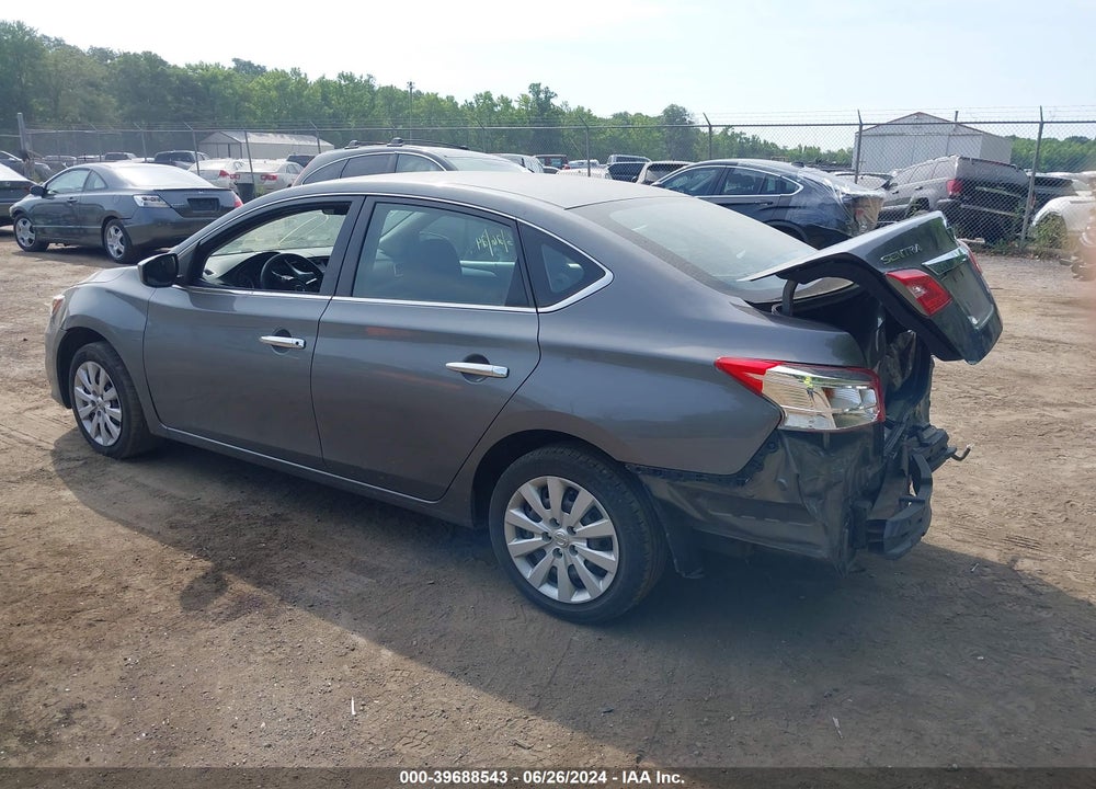2018 NISSAN SENTRA S VIN: 3N1AB7AP7JY202881