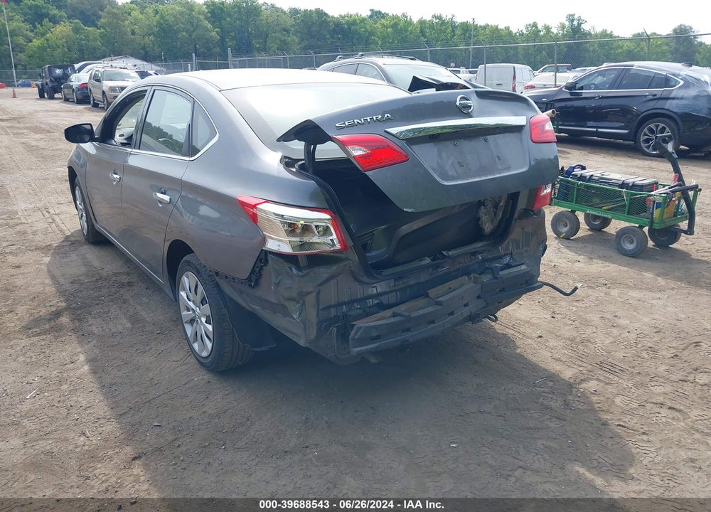 2018 NISSAN SENTRA S VIN: 3N1AB7AP7JY202881