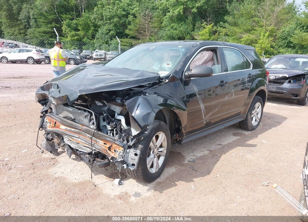 2015 CHEVROLET EQUINOX LS VIN: 2GNFLEEK2F6207117
