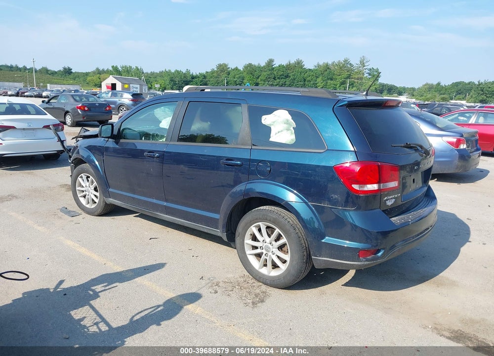 2013 DODGE JOURNEY SXT VIN: 3C4PDCBB0DT704596