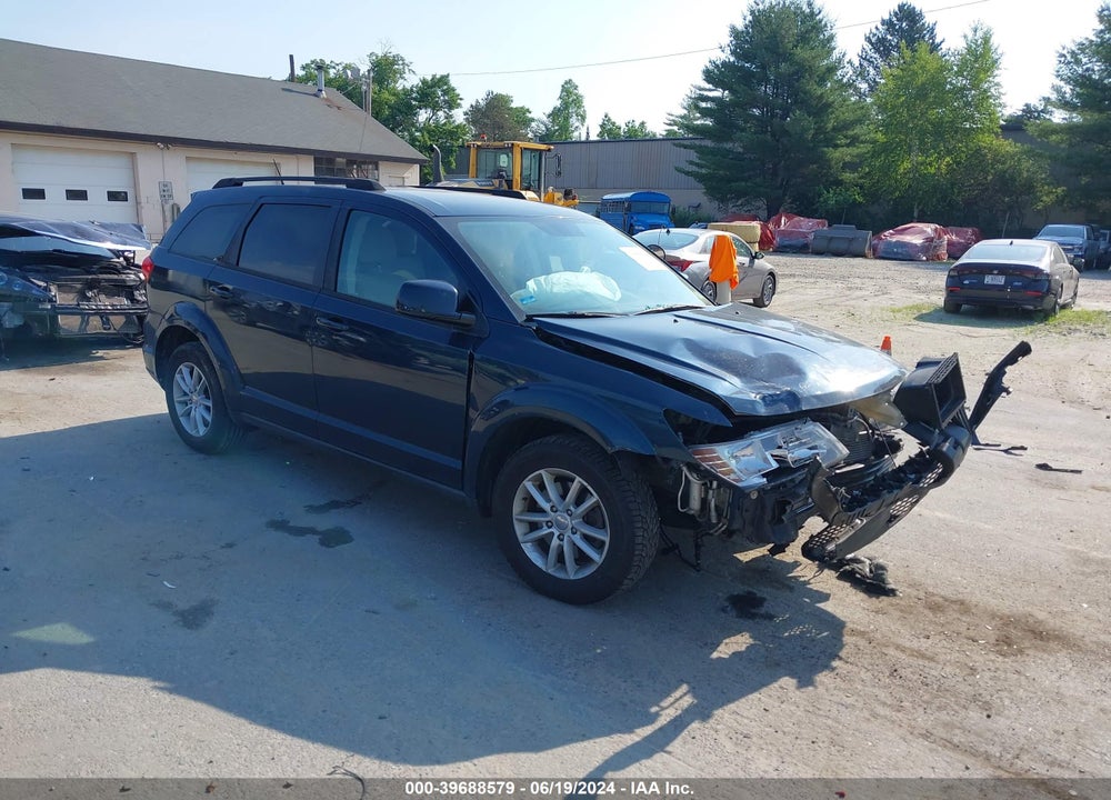 2013 DODGE JOURNEY SXT VIN: 3C4PDCBB0DT704596