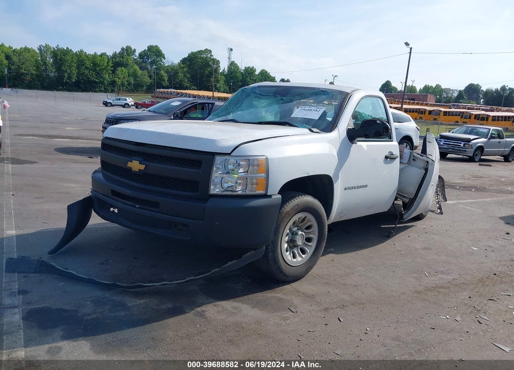 2013 CHEVROLET SILVERADO 1500 WORK TRUCK VIN: 1GCNCPEXXDZ104833
