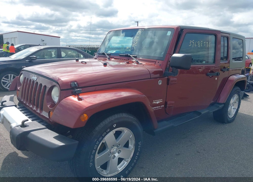 2008 JEEP WRANGLER UNLIMITED SAHARA VIN: 1J4GA59128L603203