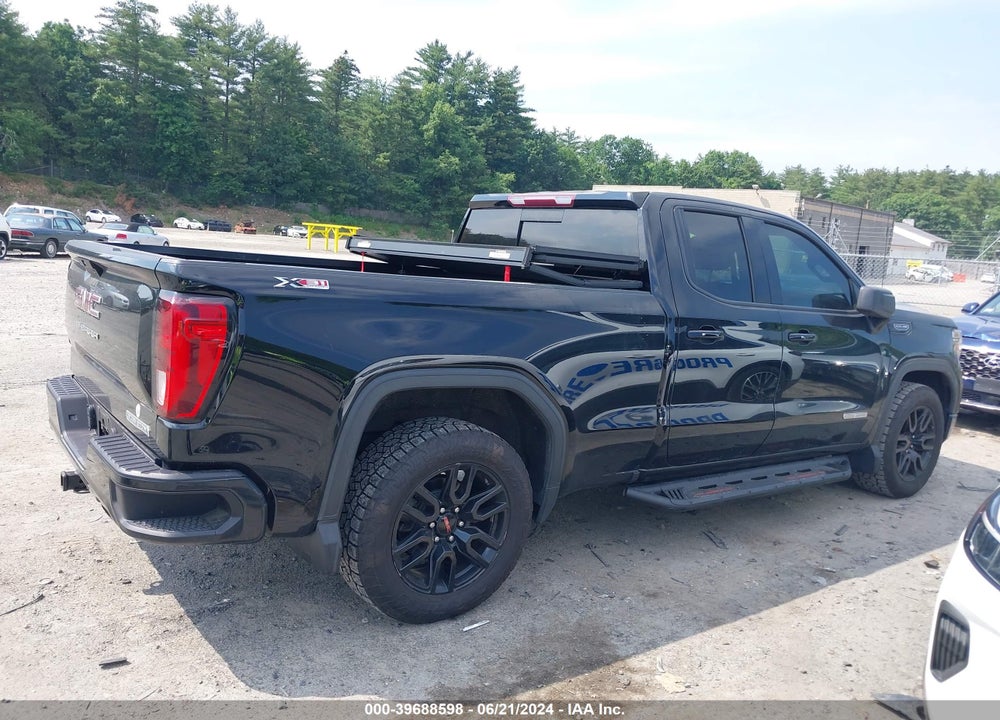 2020 GMC SIERRA 1500 4WD DOUBLE CAB STANDARD BOX ELEVATION VIN: 1GTR9CED0LZ112386