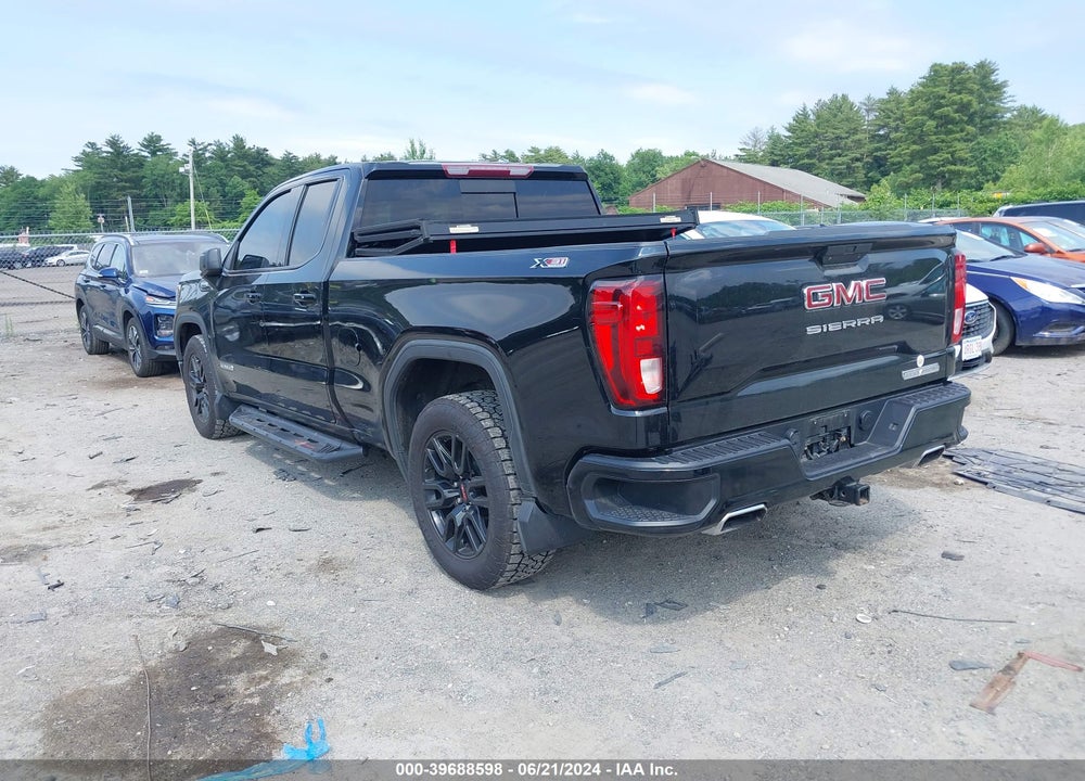 2020 GMC SIERRA 1500 4WD DOUBLE CAB STANDARD BOX ELEVATION VIN: 1GTR9CED0LZ112386
