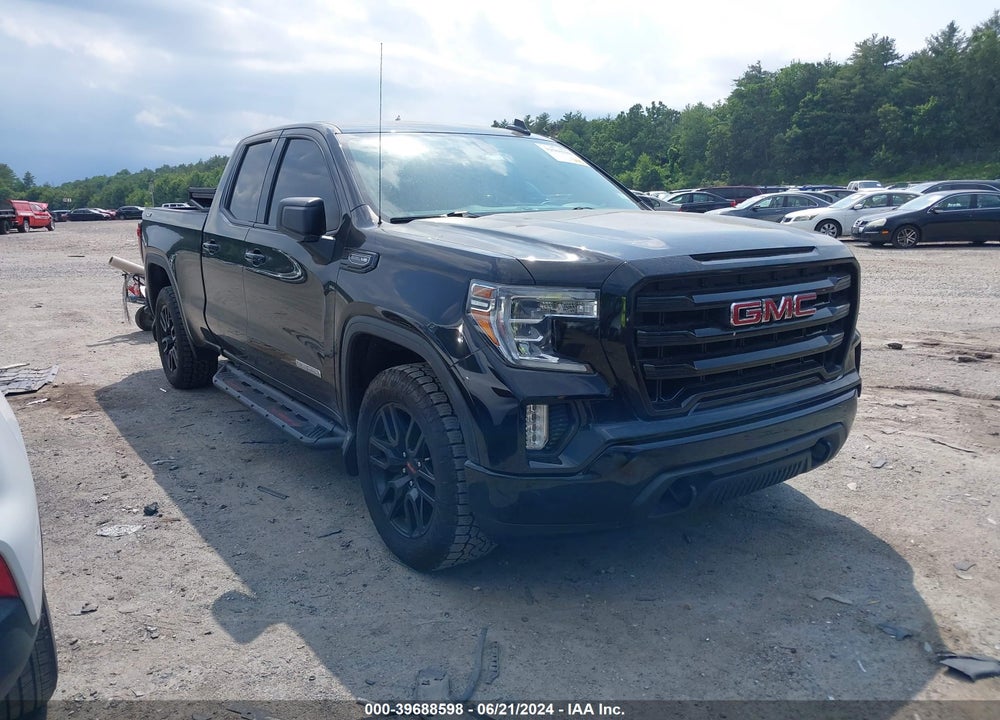 2020 GMC SIERRA 1500 4WD DOUBLE CAB STANDARD BOX ELEVATION VIN: 1GTR9CED0LZ112386