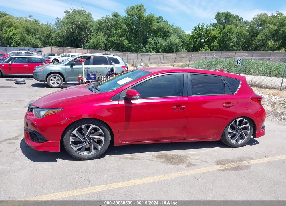 2016 SCION IM VIN: JTNKARJE1GJ504741