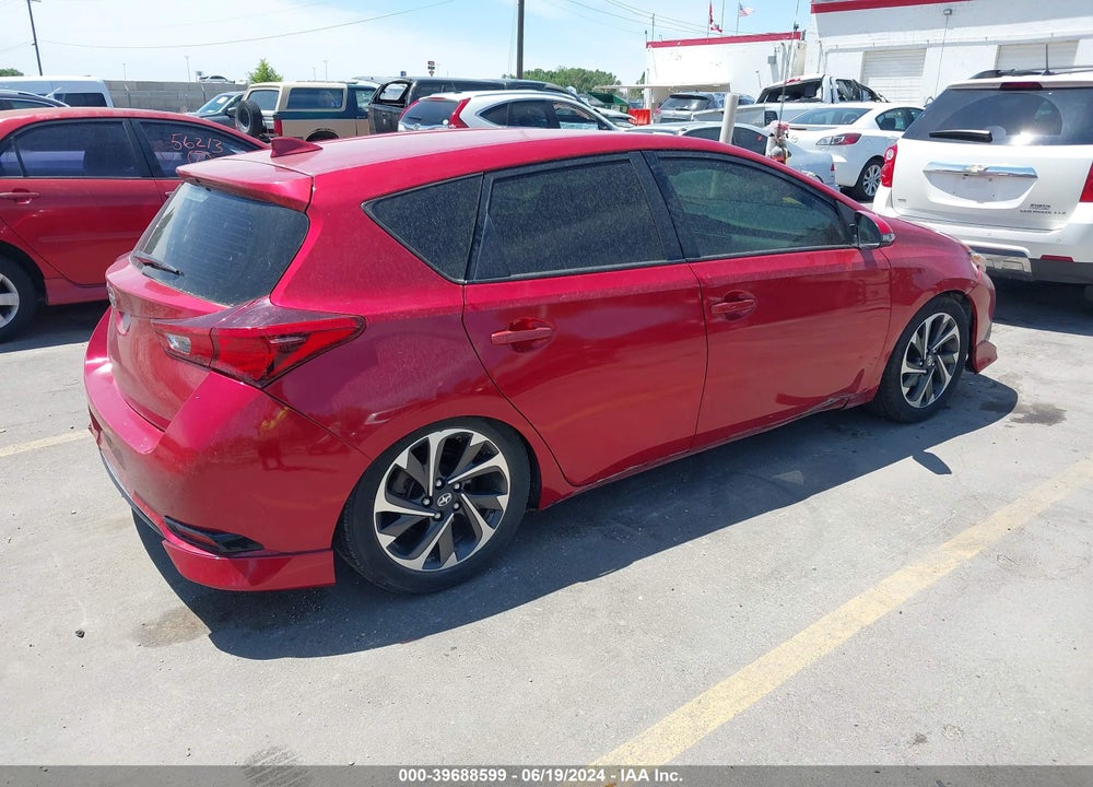 2016 SCION IM VIN: JTNKARJE1GJ504741