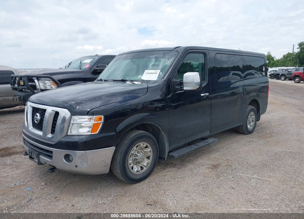 2019 NISSAN NV PASSENGER NV3500 HD SL V8 VIN: 5BZAF0AA1KN852003