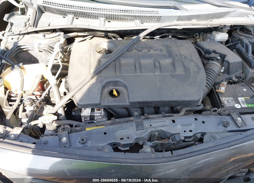 2011 TOYOTA COROLLA S VIN: 2T1BU4EE9BC607452