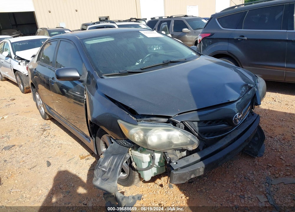 2011 TOYOTA COROLLA S VIN: 2T1BU4EE9BC607452