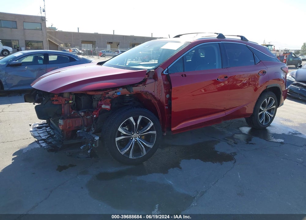2016 LEXUS RX 350 VIN: JTJBZMCA4G2002551