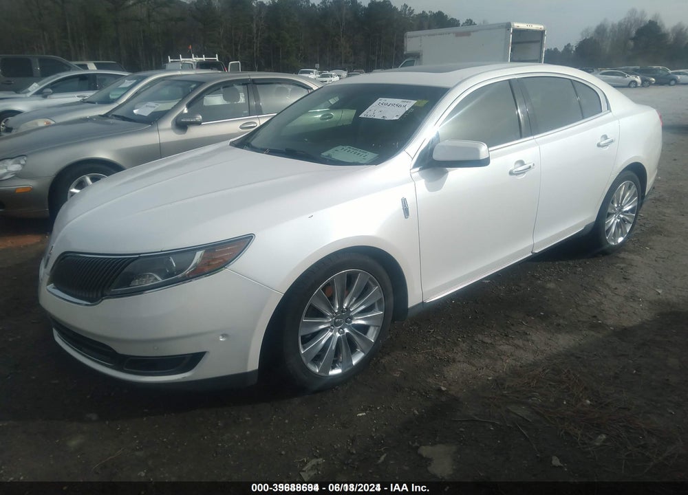 2013 LINCOLN MKS ECOBOOST VIN: 1LNHL9FT9DG612920