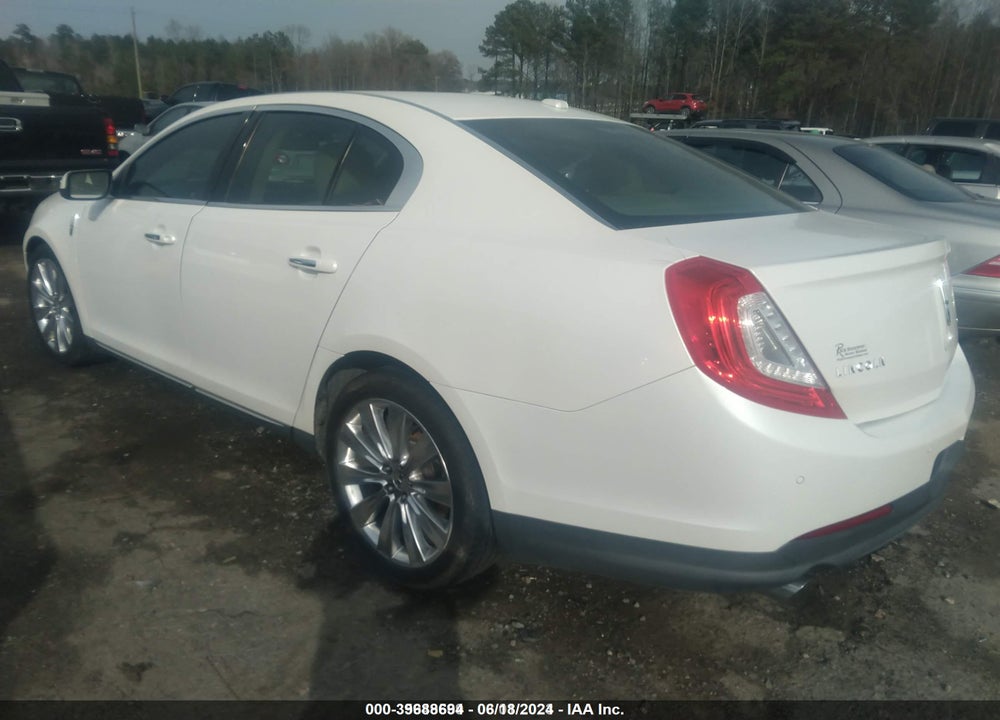 2013 LINCOLN MKS ECOBOOST VIN: 1LNHL9FT9DG612920