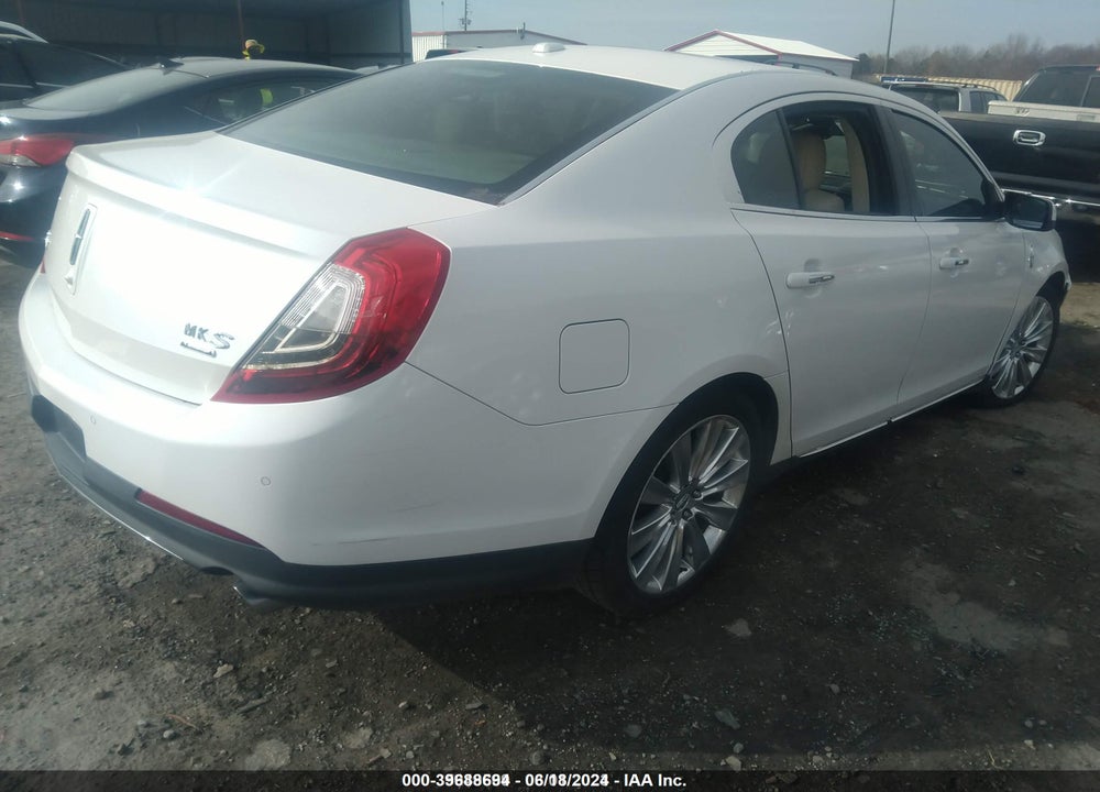2013 LINCOLN MKS ECOBOOST VIN: 1LNHL9FT9DG612920