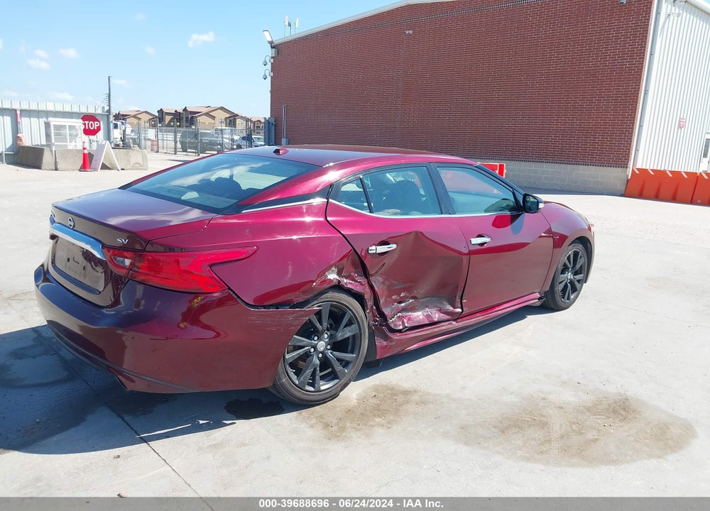 2018 NISSAN MAXIMA 3.5 SV VIN: 1N4AA6AP7JC383005