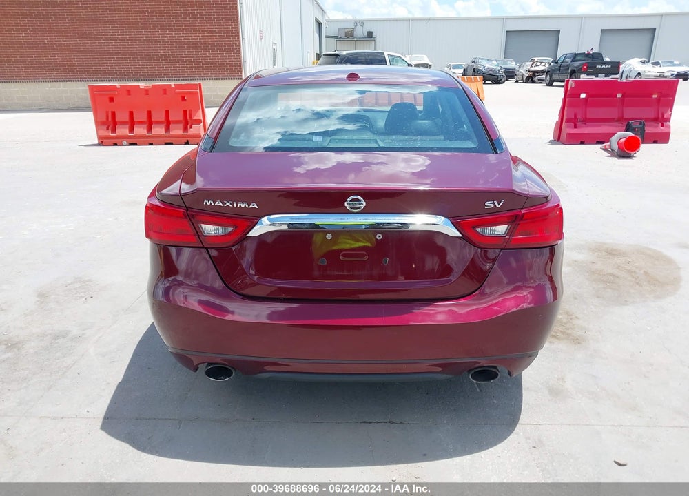 2018 NISSAN MAXIMA 3.5 SV VIN: 1N4AA6AP7JC383005