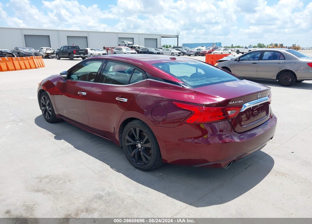 2018 NISSAN MAXIMA 3.5 SV VIN: 1N4AA6AP7JC383005