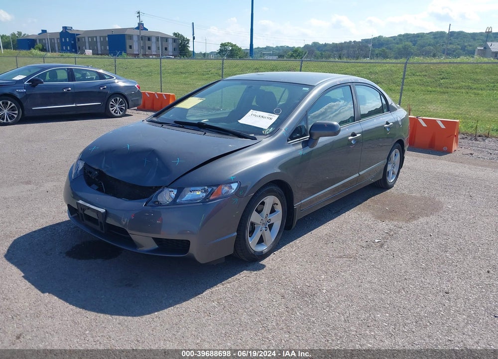 2009 HONDA CIVIC LX-S VIN: 2HGFA16669H331250