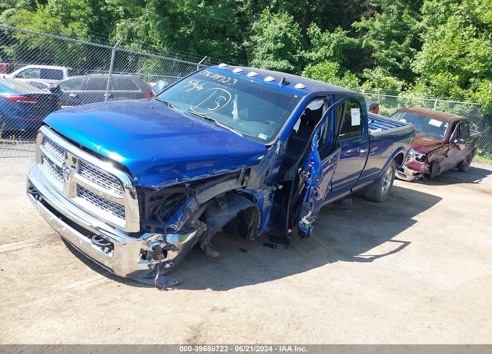 2018 RAM 2500 LAIE  4X4 8' BOX VIN: 3C6UR5KL1JG109275