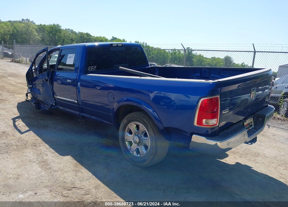 2018 RAM 2500 LAIE  4X4 8' BOX VIN: 3C6UR5KL1JG109275