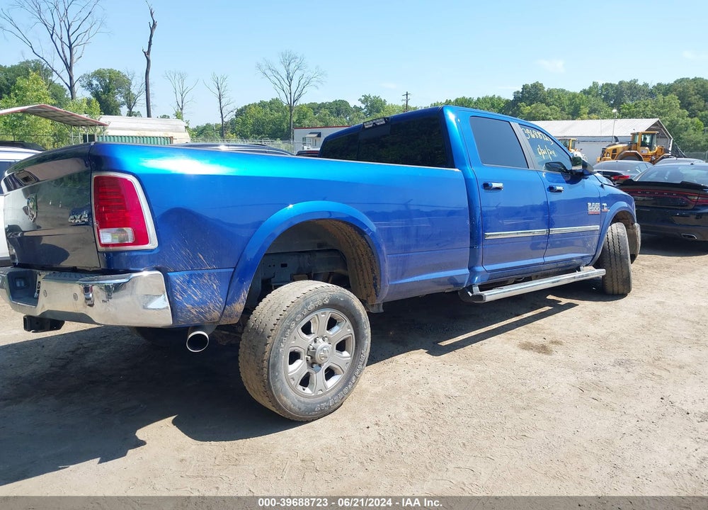 2018 RAM 2500 LAIE  4X4 8' BOX VIN: 3C6UR5KL1JG109275