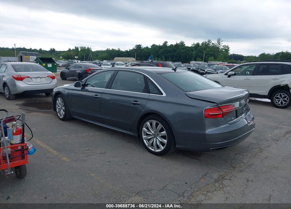 2016 AUDI A8 L 4.0T SPORT VIN: WAU43AFD6GN020496