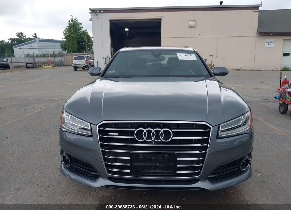 2016 AUDI A8 L 4.0T SPORT VIN: WAU43AFD6GN020496