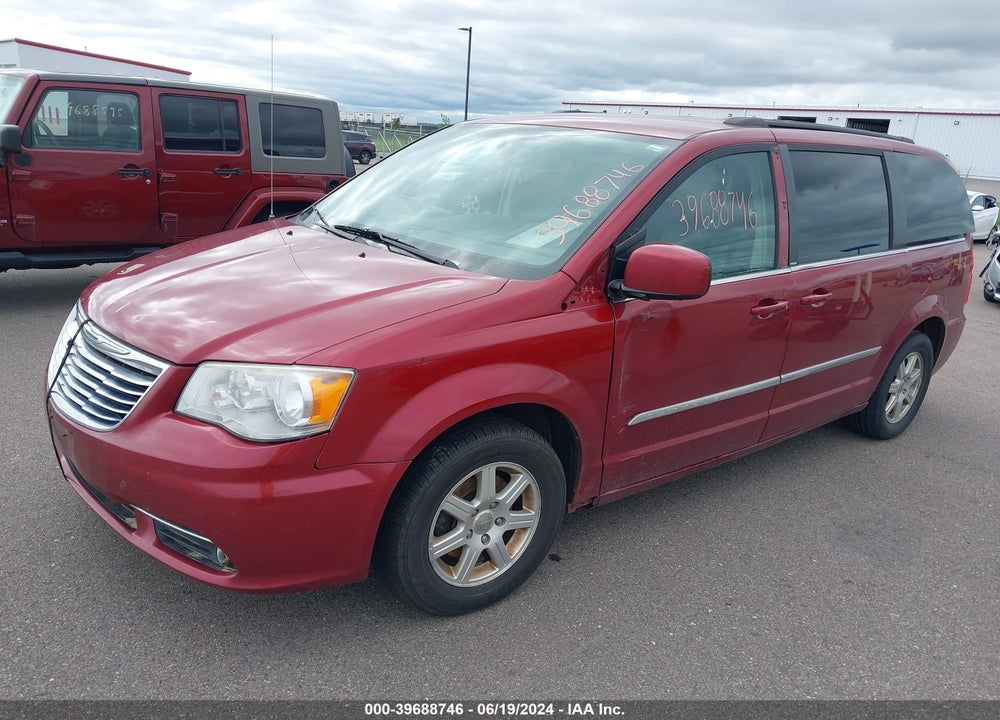 2012 CHRYSLER TOWN & COUNTRY TOURING VIN: 2C4RC1BG3CR389970