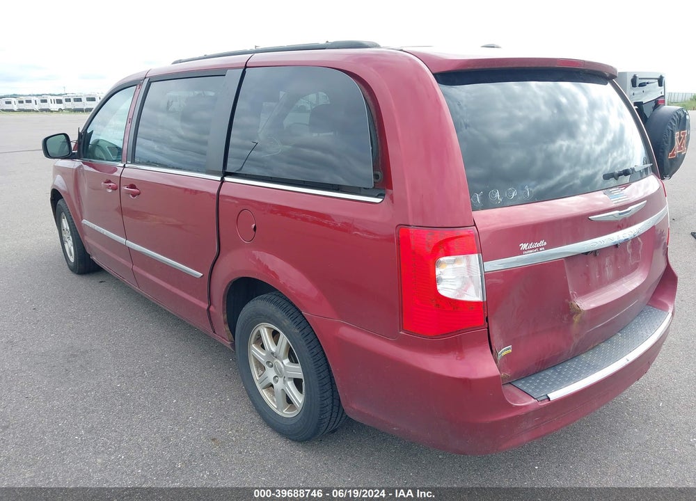 2012 CHRYSLER TOWN & COUNTRY TOURING VIN: 2C4RC1BG3CR389970