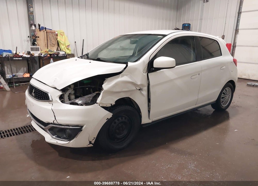2018 MITSUBISHI MIRAGE ES VIN: ML32A3HJXJH009041