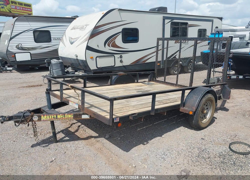 2015 ALUMA TRAILER FLATBED VIN: 00BB390604201501