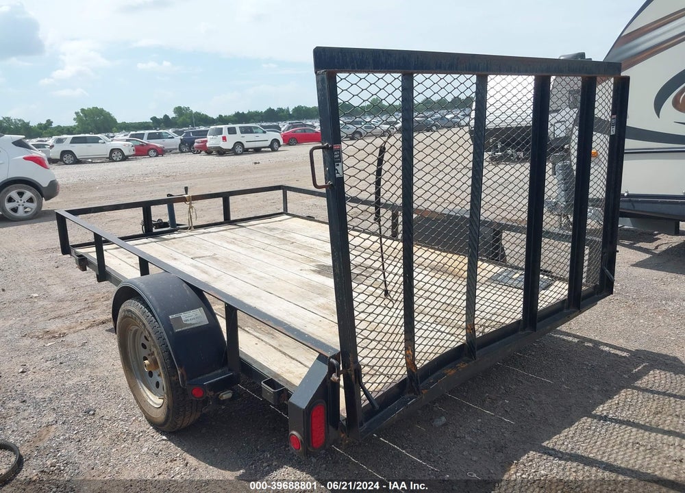 2015 ALUMA TRAILER FLATBED VIN: 00BB390604201501