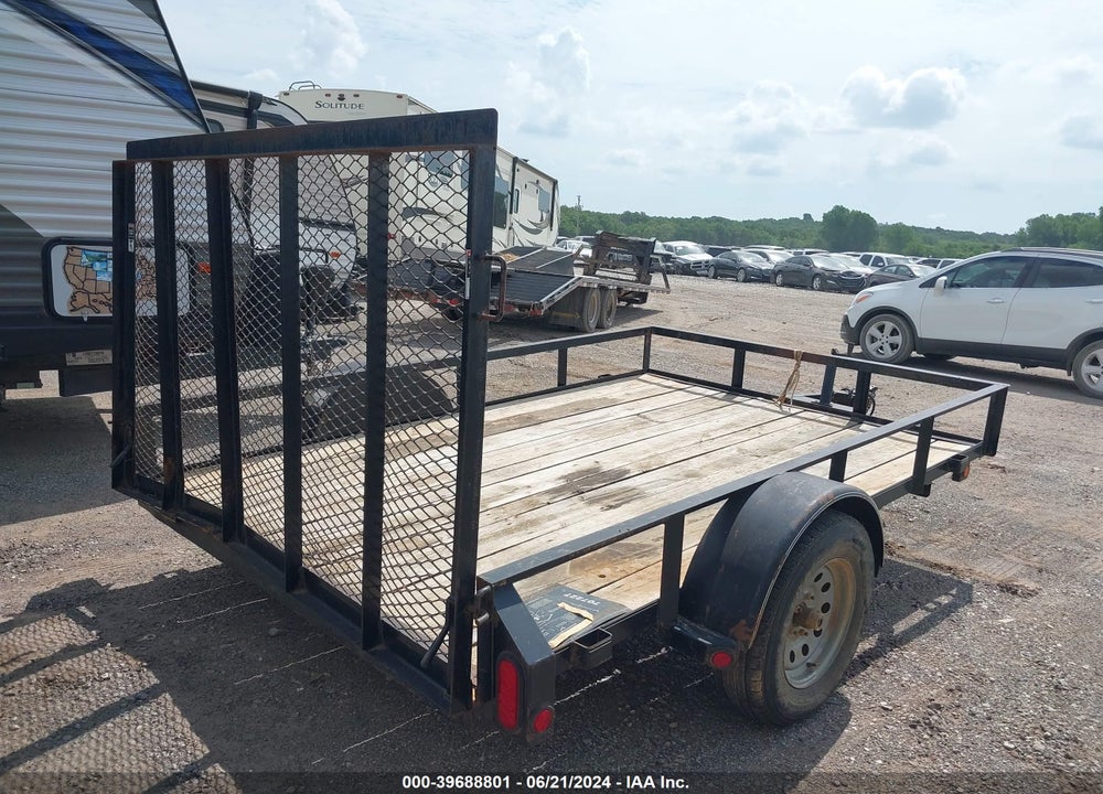 2015 ALUMA TRAILER FLATBED VIN: 00BB390604201501