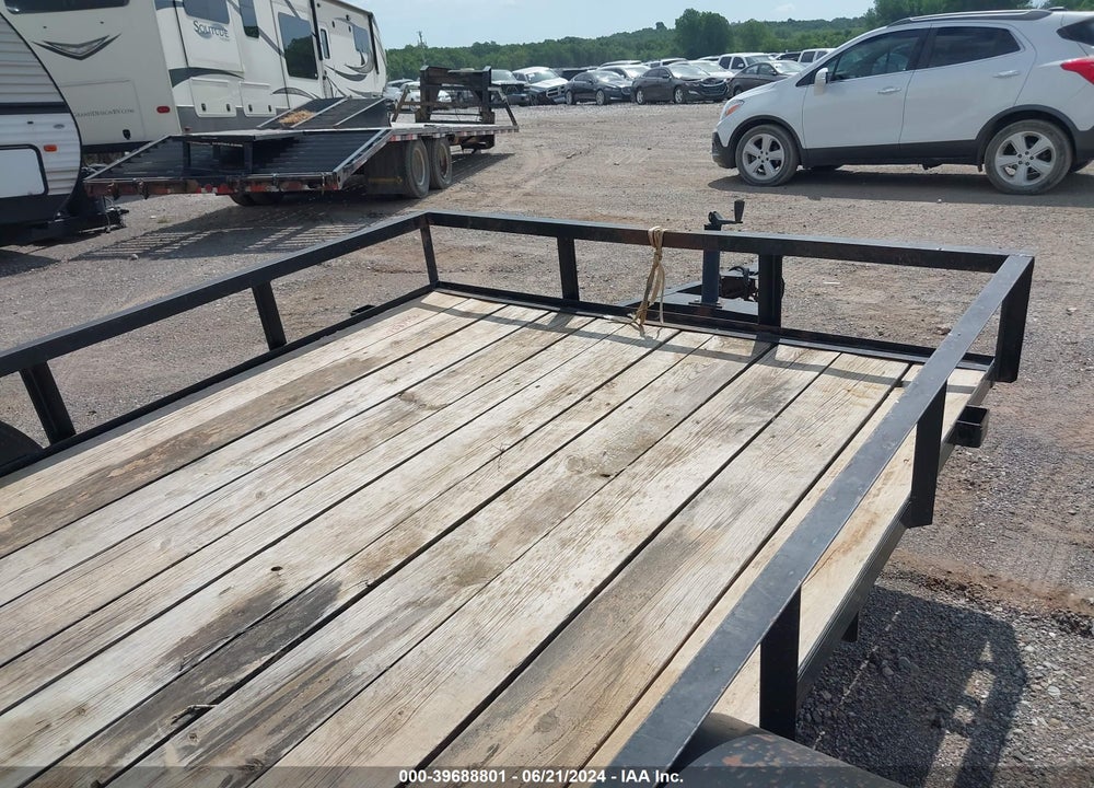 2015 ALUMA TRAILER FLATBED VIN: 00BB390604201501