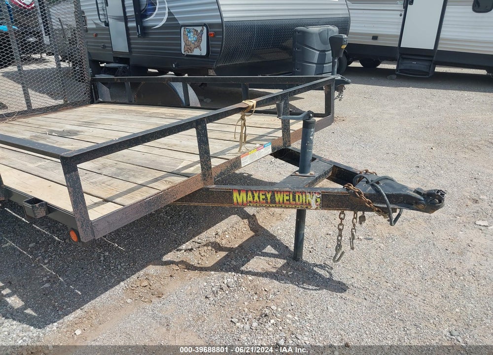 2015 ALUMA TRAILER FLATBED VIN: 00BB390604201501