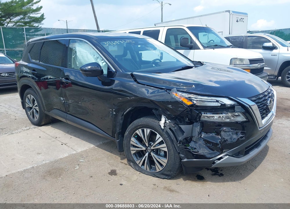 2021 NISSAN ROGUE SV INTELLIGENT AWD VIN: JN8AT3BB9MW205867