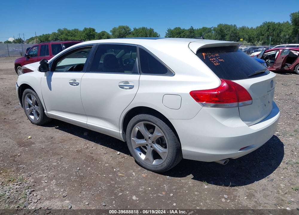 2011 TOYOTA VENZA BASE V6 VIN: 4T3BK3BB6BU063864