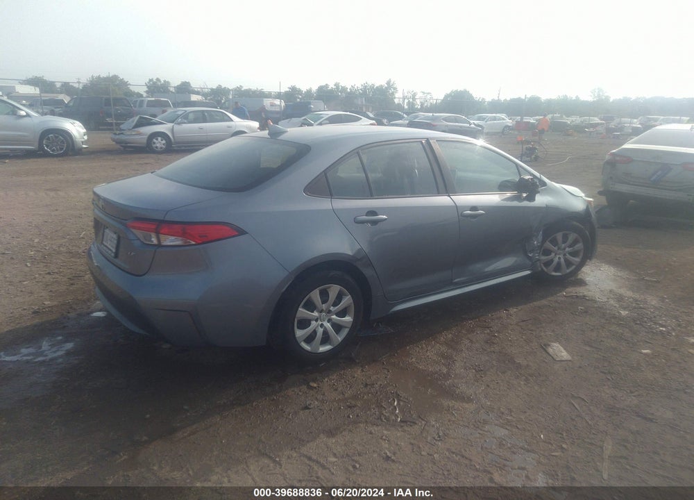 2020 TOYOTA COROLLA LE VIN: 5YFEPRAEXLP080840