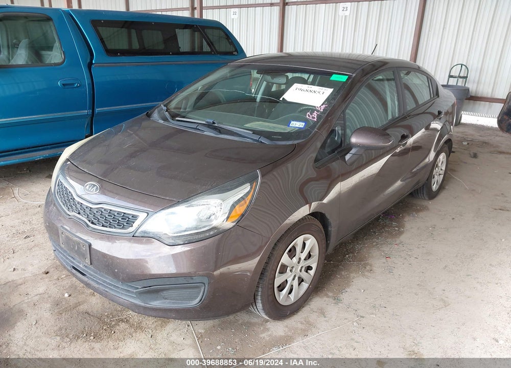 2012 KIA RIO EX VIN: KNADN4A31C6093158