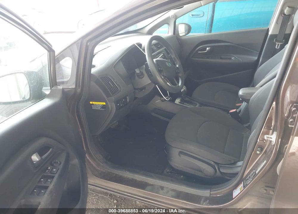 2012 KIA RIO EX VIN: KNADN4A31C6093158