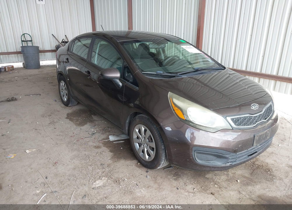 2012 KIA RIO EX VIN: KNADN4A31C6093158