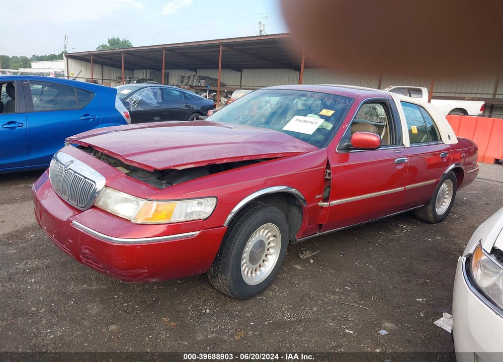 2000 MERCURY GRAND MARQUIS LS VIN: 2MEFM75W7YX637693