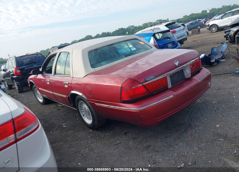 2000 MERCURY GRAND MARQUIS LS VIN: 2MEFM75W7YX637693